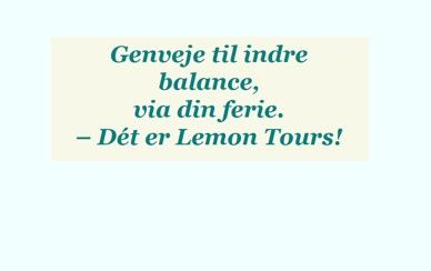 Se vores genveje til indre balance via din ferie i rejsekalenderen for yogarejser, vandrerejser og indre balance retreats